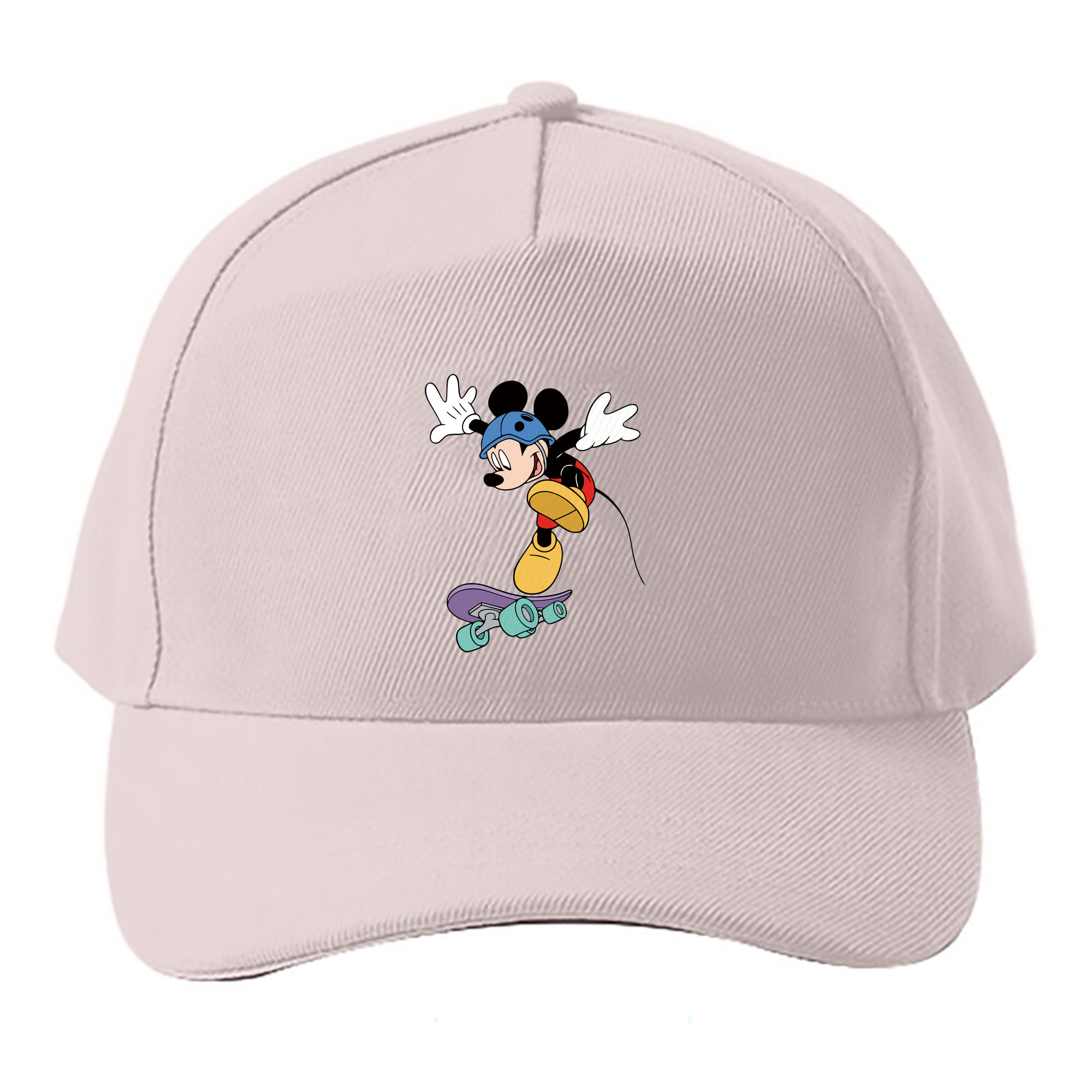 （画像用） ミッキーマウス Mickey Mouse ベースボールキャップ 綿100％ 男女兼用 帽子 スポーツ